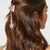 Butterfly Beaded Hair Claw Clip
