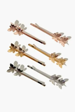 Butterfly Bobby Pin Set