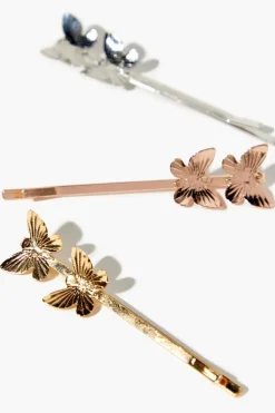 Butterfly Bobby Pin Set