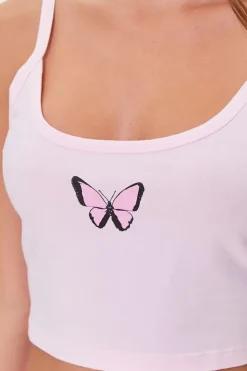 Butterfly Cami & Shorts Pajama Set