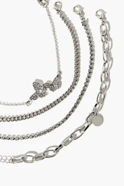 Butterfly Chain Bracelet Set