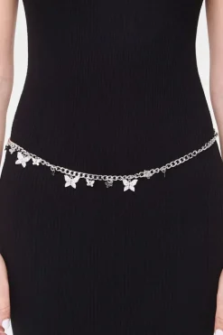 Butterfly Charm Chain Hip Belt