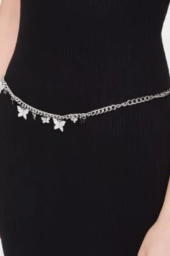 Butterfly Charm Chain Hip Belt
