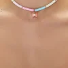 Butterfly Charm Choker Necklace