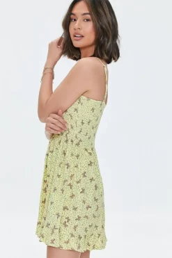 Butterfly Ditsy Floral Cami Dress