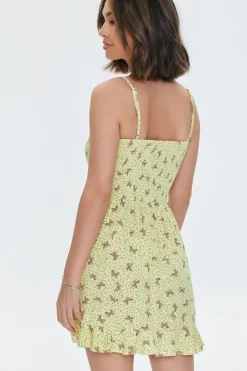 Butterfly Ditsy Floral Cami Dress