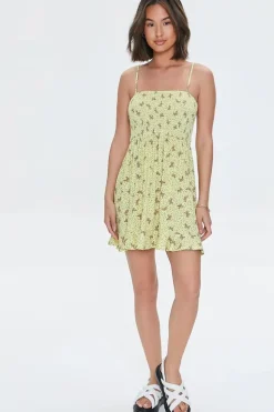 Butterfly Ditsy Floral Cami Dress