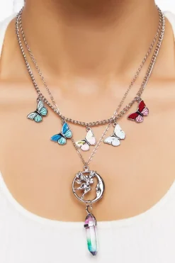 Butterfly Fairy Necklace Set