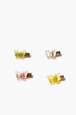 Butterfly Hair Clip Set