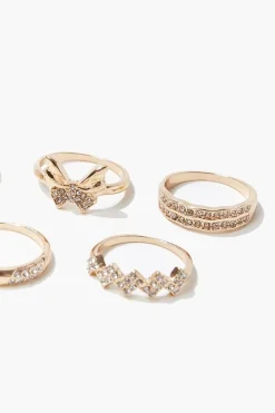 Butterfly Ring Set