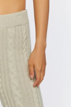 Cable Knit Skinny Pants