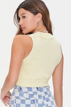 Cable Knit Sweater Vest