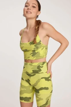 Camo Racerback Sports Bra