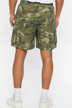 Camo Ripstop Cargo Shorts