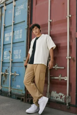 Cargo Drawstring Joggers
