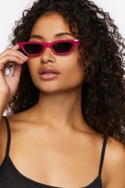 Cat-Eye Frame Sunglasses