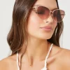 Cat-Eye Frame Sunglasses