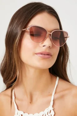 Cat-Eye Frame Sunglasses