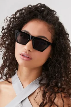 Cat-Eye Frame Sunglasses