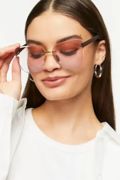 Cat-Eye Gradient Sunglasses