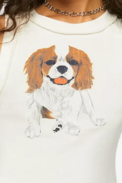 Cavalier Dog Graphic Tank Top