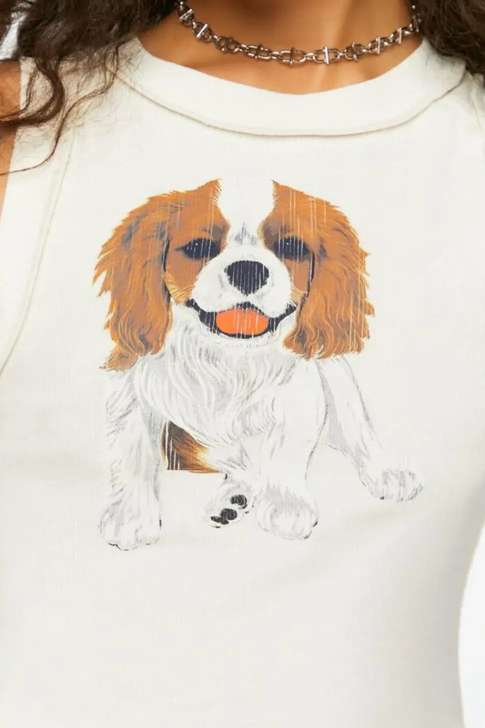 Cavalier Dog Graphic Tank Top