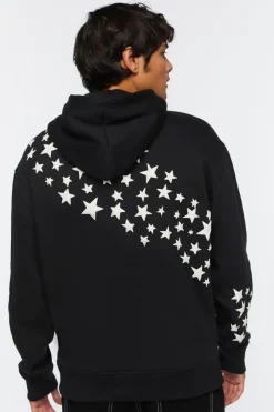 Celestial Sun & Stars Graphic Hoodie