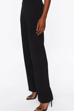 Chain Cutout Low-Rise Pants