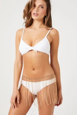 Chain-Fringe Belly Chain