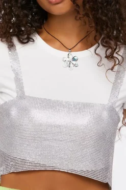 Chainmail Crop Top