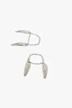 Chain Snap Hair Clip Set