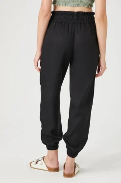 Chambray Drawstring Joggers