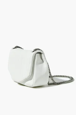 Channel-Stitch Quilted Crossbody Bag