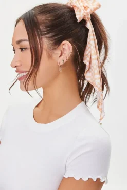 Checkered Bow Headwrap