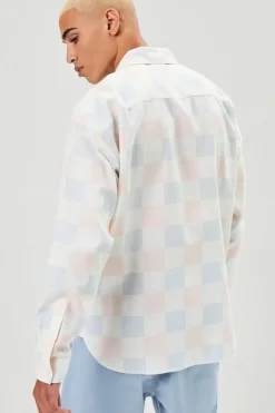 Checkered Button-Front Shirt