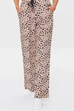 Cheetah Flannel Pajama Pants
