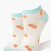 Cherry Print Ankle Socks