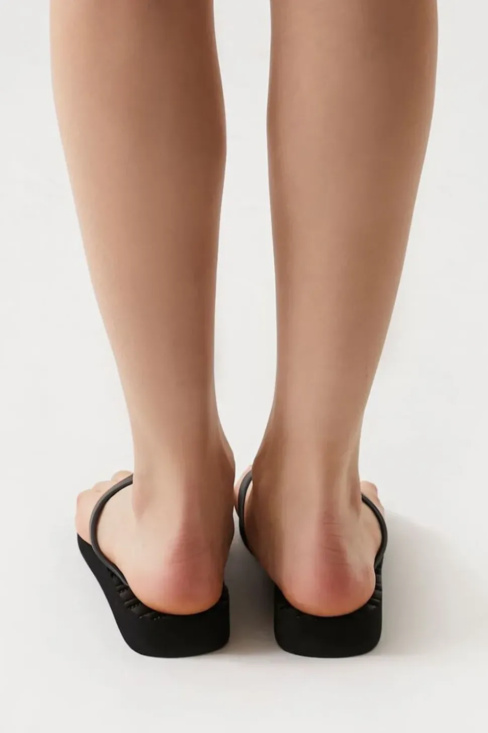 Chevron-Textured Flip Flops