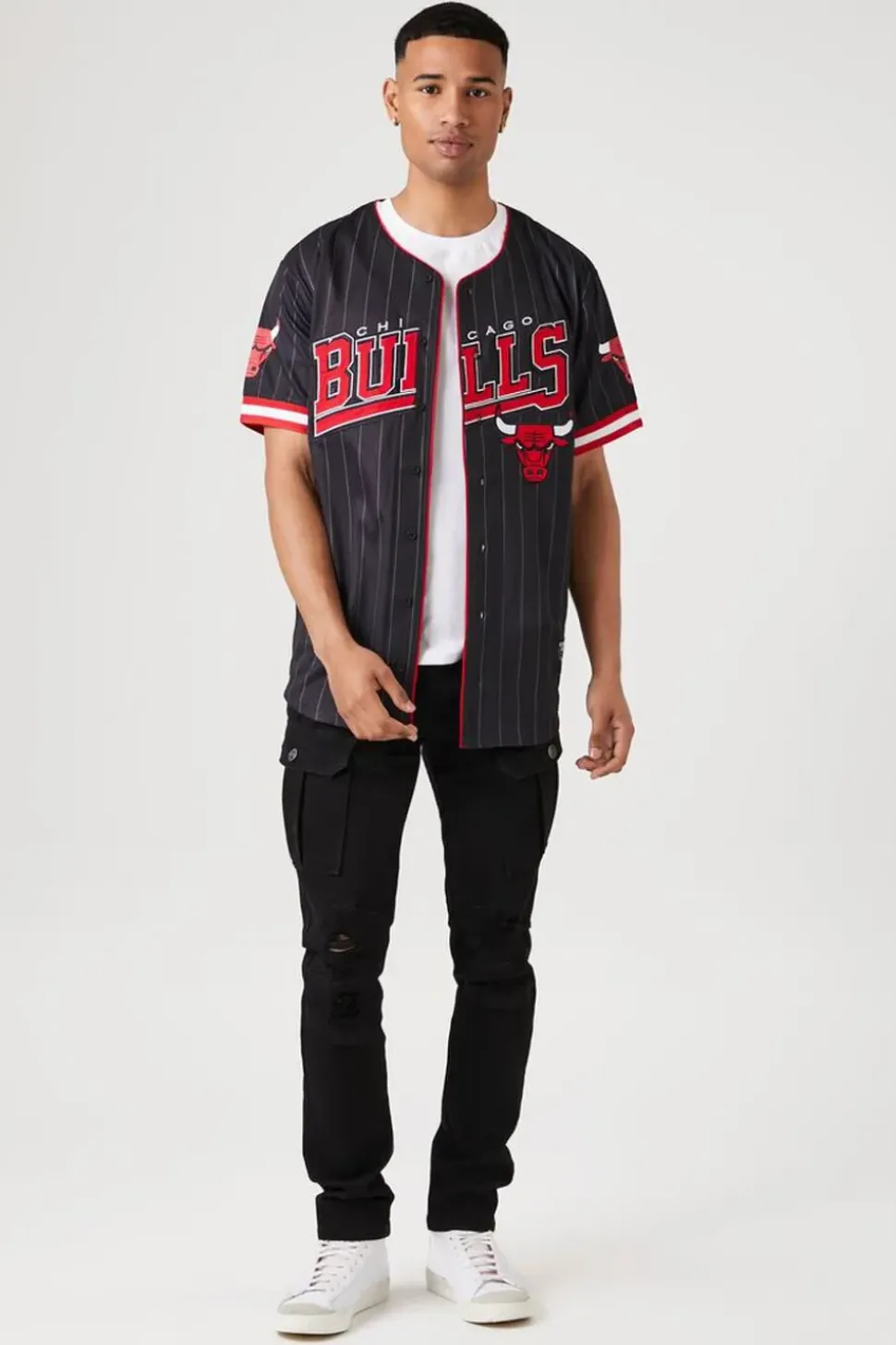 Chicago Bulls Embroidered Jersey