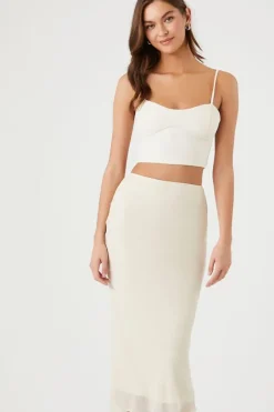 Chiffon Midi Skirt