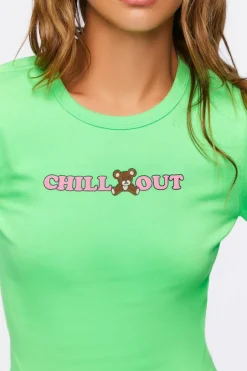 Chill Out Graphic Baby Tee