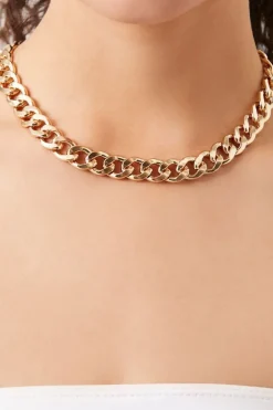 Chunky Curb Chain Necklace