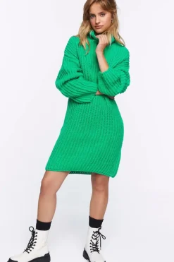 Chunky Knit Sweater Dress