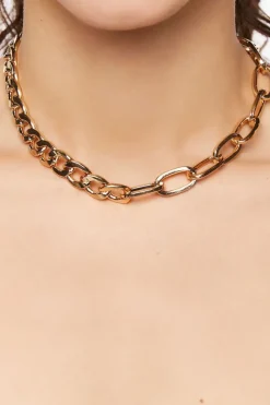 Chunky Mixed Chain Necklace