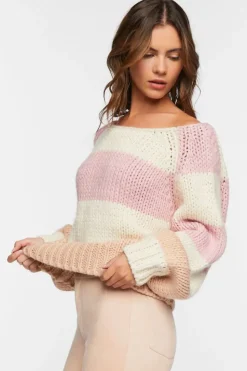Chunky Striped Sweater