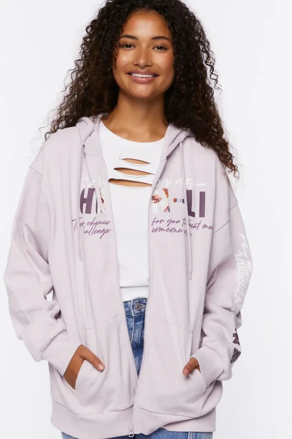 Chun-Li Graphic Zip-Up Hoodie