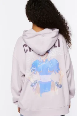Chun-Li Graphic Zip-Up Hoodie