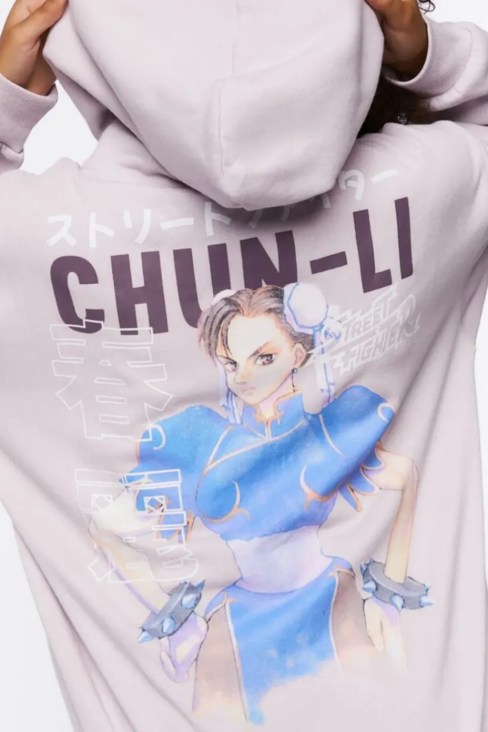 Chun-Li Graphic Zip-Up Hoodie