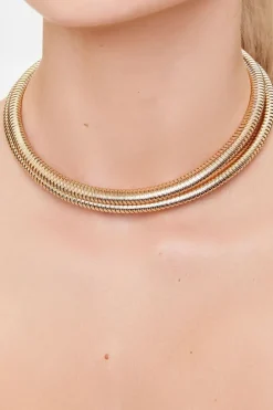Cocoon Chain Layered Necklace