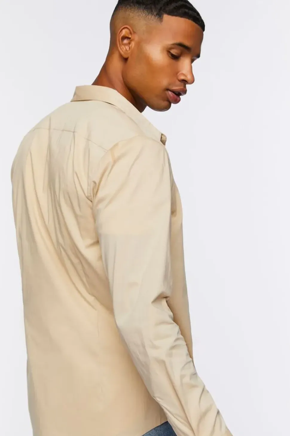 Collared Long-Sleeve Shirt